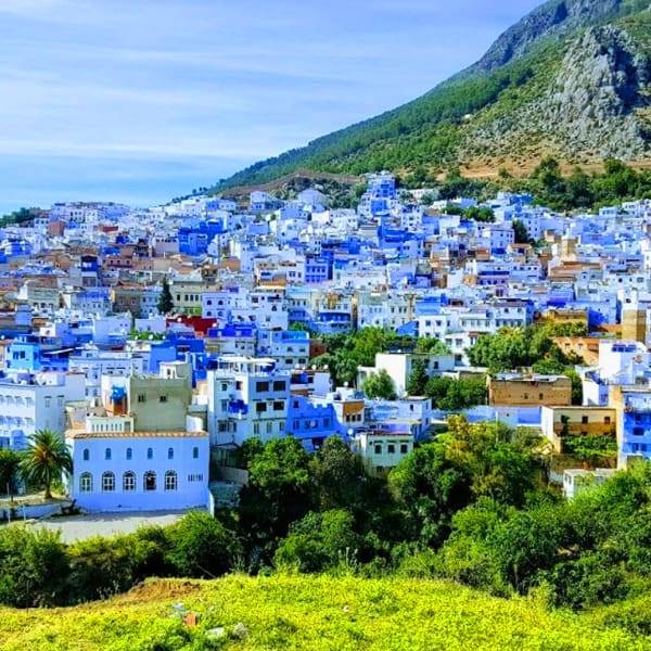 Day Trip  ~  Fes to Chefchaouen via volubilis